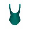 Women's one piece swimsuit Self Mexico 6 Bottle green, back